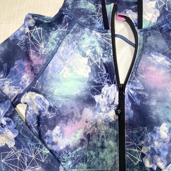 - Ivivva Abstract Colorful Design Girl’s Jacket Size 14 - Picture 9 of 13